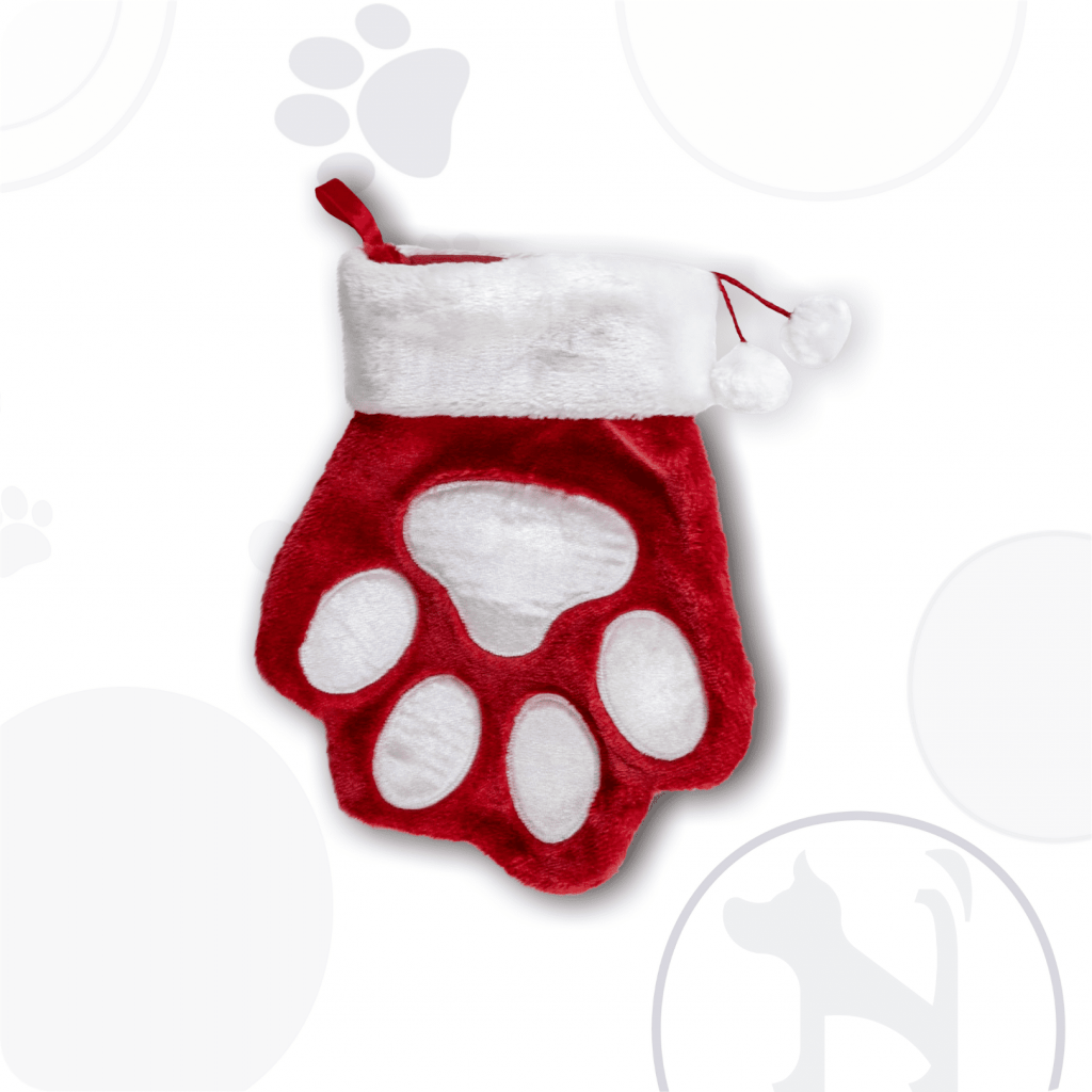 KONG Paw Shaped Christmas Stocking Large